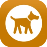 dog walk android application logo